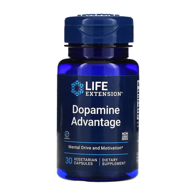 Дофамин Life Extension Dopamine Advantage, 30 вегетарианских капсул