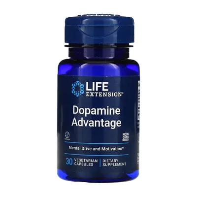Дофамін Life Extension Dopamine Advantage, 30 вегетаріанських капсул