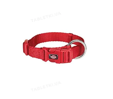 Нашийник для собак Trixie 201603 Premium нейлон червоний M-L, 35-55 см x 20 мм