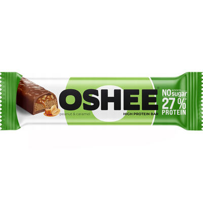 Батончик протеїновий Oshee Protein Bar Arachid-Caramel 27% Protein арахіс та карамель, 49 г