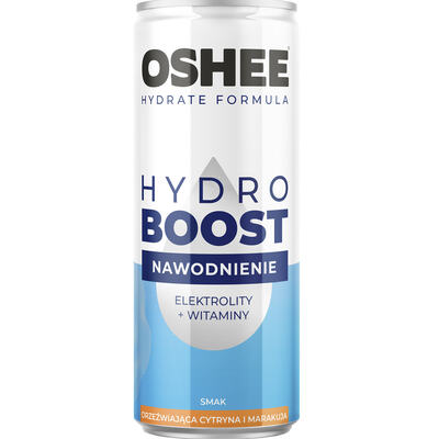 Напій газований Oshee Hydroboost Sparkling Ізотонічний маракуя, 250 мл