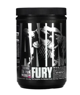 Передтренувальний комплекс Universal Nutrition Animal Fury, зі смаком кавуна, 492 г
