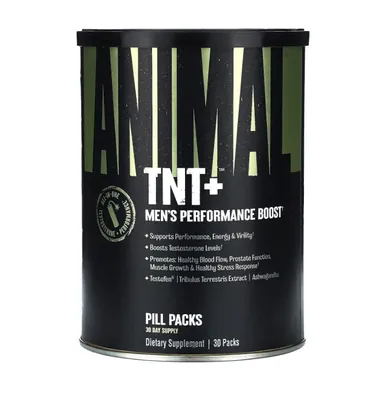 Тестостероновий бустер Universal Nutrition Animal TNT+, 30 пакетів