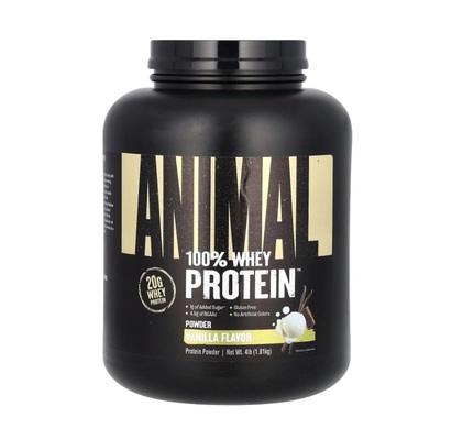 Протеин сывороточный Universal Nutrition Animal 100% Whey Protein ваниль, 1,8 кг