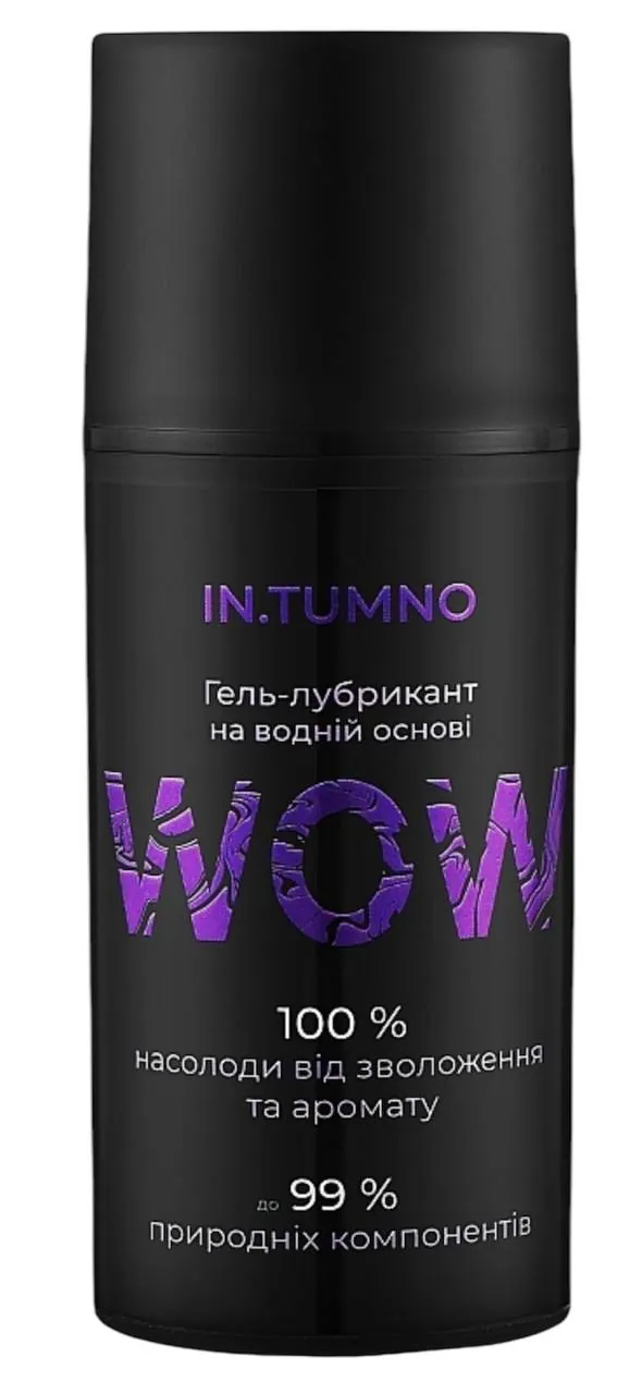 Гель-лубрикант In.Tumno WOW на водній основі, 80 мл