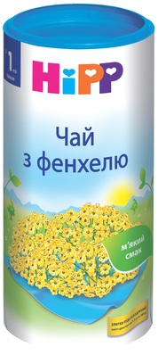Напій HiPP Чай з фенхелю, сухий швидкорозчинний, 200 г