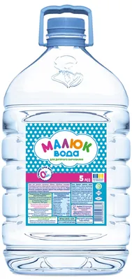 Вода питна Малюк (Малиш) дитяча негазована, 5 л