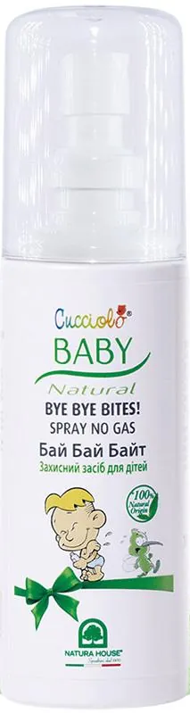 Спрей Natura House Bye Bye Bites Бай Бай Байт для захисту від укусів комарів і комах, 100 мл