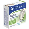 Пластир медичний Ecoplast EcoFilm на полімерній основі, водостійкий 1,25 см x 5 м, папер. упак.
