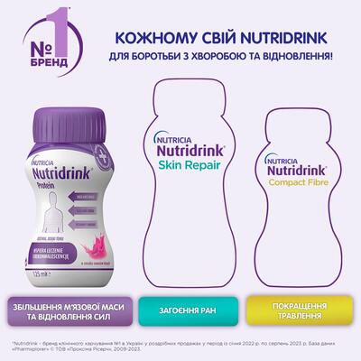 Нутридринк протеин энтеральное питание со вкусом лесных ягод по 125 мл №4