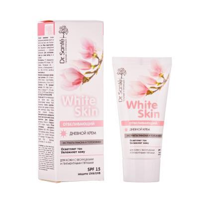 Крем для обличчя Dr.Sante White Skin SPF15 денний відбілюючий, 50 мл