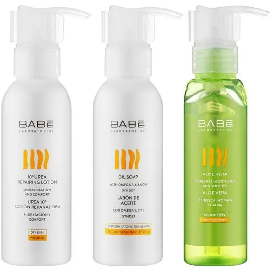Набір тревелсайзів догляду за тілом Babe Laboratorios