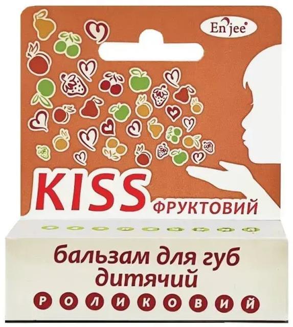Бальзам для губ детский Enjee Kiss Фруктовый, 6 мл
