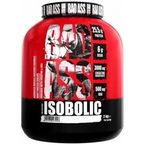 Протеїн сироватковий ізолят Bad Ass Isobolic 820962, снікерс, 2000 г