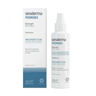 Гель-спрей ліпосомальний Sesderma Psorises для догляду за шкірою ураженою псоріазом, 200 мл
