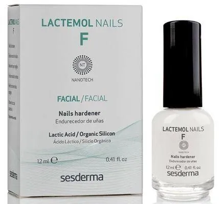 Засіб Sesderma Lactemol Nails F для зміцнення нігтів , 12 мл