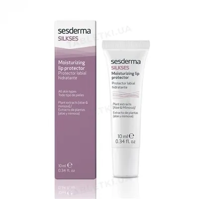 Крем для губ Sesderma Silkses Зволожуючий захисний, 10 мл