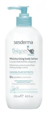 Лосьйон для тіла дитячий Sesderma Babyses зволожуючий для чутливої шкіри, 250 мл