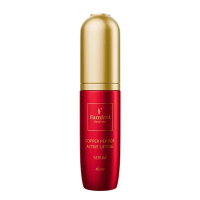 Сироватка для обличчя Famirel Copper Peptide ліфтинг-актив з пептидами міді, 40 мл
