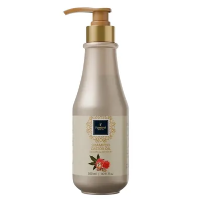 Шампунь для волосся Famirel Castor Oil активний ріст та відновлення, 500 мл