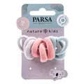 Резинки для волосся Parsa Beauty ребристі мікс