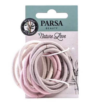 Резинки для волосся Parsa Beauty віскозні, 9 штук