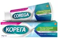 Крем Корега (Corega) для фіксації зубних протезів Екстра сильний Свіжий смак, 40 г