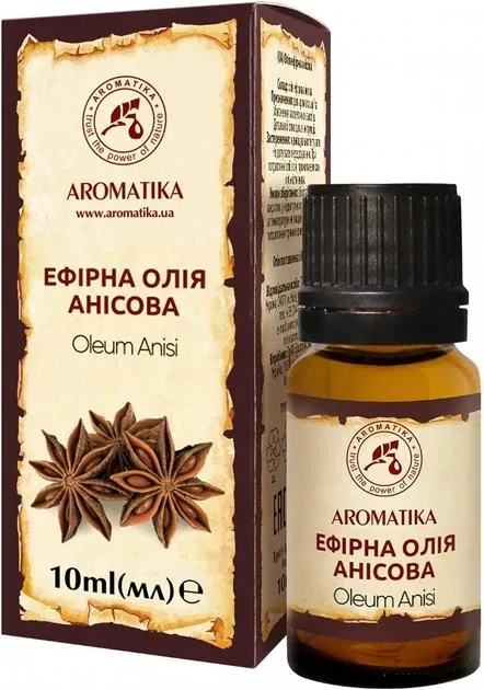 Олія ефірна Ароматика Анісова, 10 мл