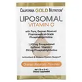 Вітамін С ліпосомальний California Gold Nutrition Liposomal Vitamin C 1000 мг апельсиновий смак, 30 пакетів по 6 мл