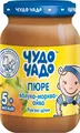 Пюре фруктово-овочеве Чудо-Чадо Яблуко-морква-айва з цукром Рум'яні щічки, 170 г