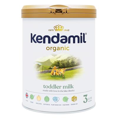 Смесь сухая молочная Kendamil Organic 3 Органическая для детей от 12 до 36 месяцев, 800 г
