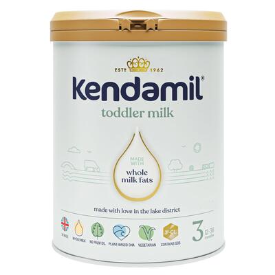 Смесь сухая молочная Kendamil Classic 3 для детей от 12 до 36 месяцев, 800 г