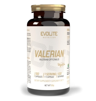 Валериана Evolite Nutrition Valerian, 100 веганских капсул