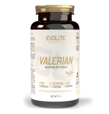 Валеріана Evolite Nutrition Valerian, 100 веганських капсул
