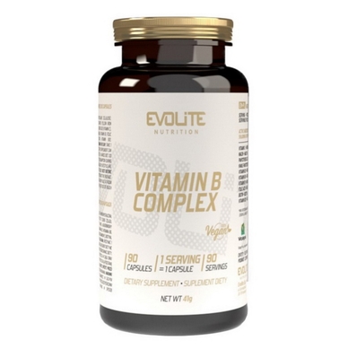 Комплекс витаминов В Evolite Nutrition Vitamin B complex, 90 капсул