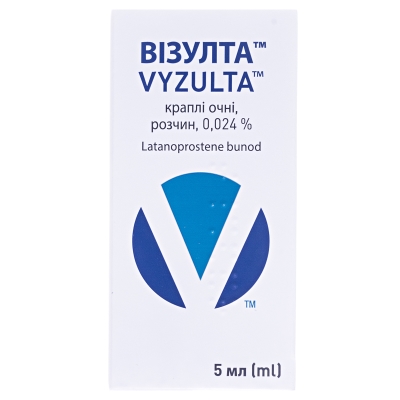 Візулта краплі оч., р-н 0.024 % по 5 мл у пляш.-крап.