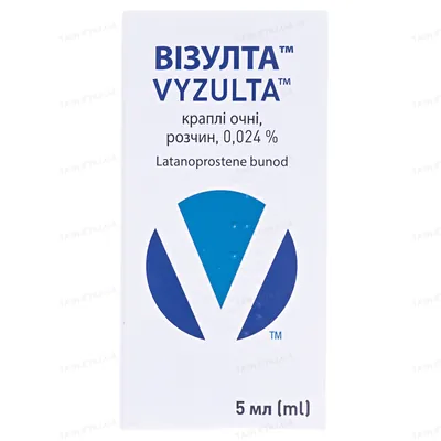 Візулта краплі оч., р-н 0.024 % по 5 мл у пляш.-крап.
