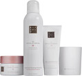 Набір Rituals The Ritual Of Sakura Gift Set M (Крем для тіла 100 мл + Скраб для тіла 125 мл + Гель для душу 200 мл + Ароматична свічка 140 г)