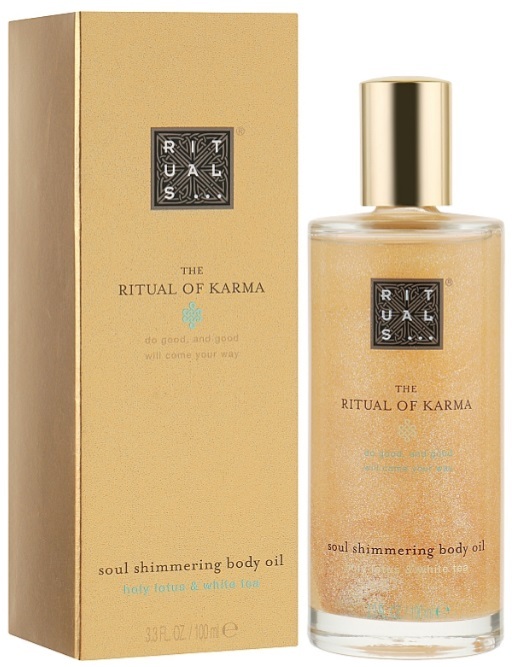 Масло для тела Rituals The Ritual Of Karma с шиммером, 100 г