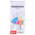 Меморин розчин ор. 40 мг/мл по 40 мл у флак.