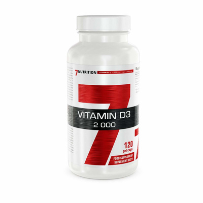 Вітамін D3 7Nutrition Vitamin D3 2000 МО, 120 капсул