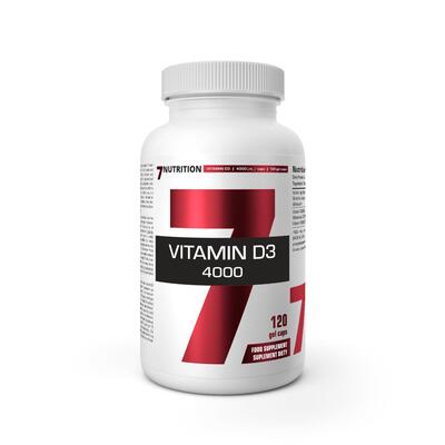 Вітамін D3 7Nutrition Vitamin D3 4000 МО, 120 капсул