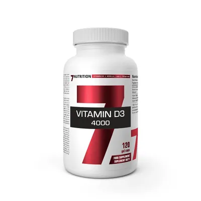 Вітамін D3 7Nutrition Vitamin D3 4000 МО, 120 капсул