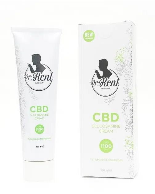 Крем DR. Kent Glucosamine CBD 1100 мг для ніг, 100 мл