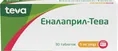 Еналаприл-Тева таблетки по 5 мг №30 (10х3)