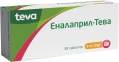 Эналаприл-Тева таблетки по 5 мг №30 (10х3)