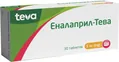 Еналаприл-Тева таблетки по 5 мг №30 (10х3)