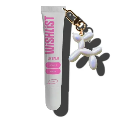 Бальзам-блиск для губ Wishlist Crystal Sorbet, 10 мл + брелок