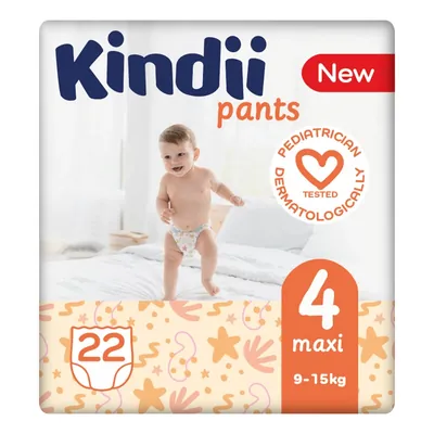 Підгузки-трусики Kindii рants розмір 4 Maxi, 9-15 кг, 22 шт