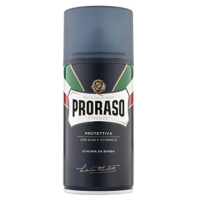 Піна для гоління Proraso з алое вера I вiтамiном Е, 300 мл